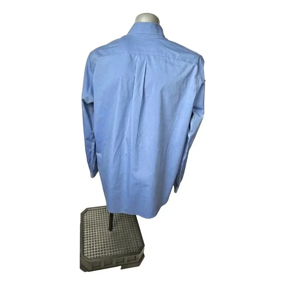 Eddie  Bauer Mens Shirt Size LT Long Sleeve Blue Large Tall - Picture 4 of 5